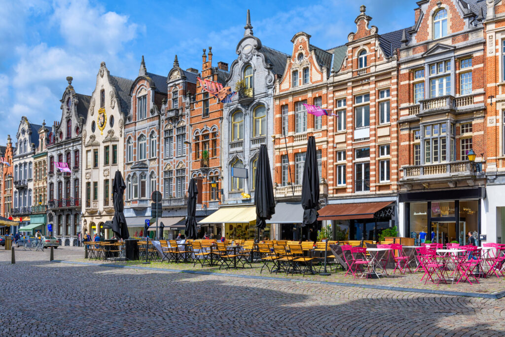 Beautiful picture of Mechelen's main square